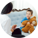 A child therapy session in Ontario.
